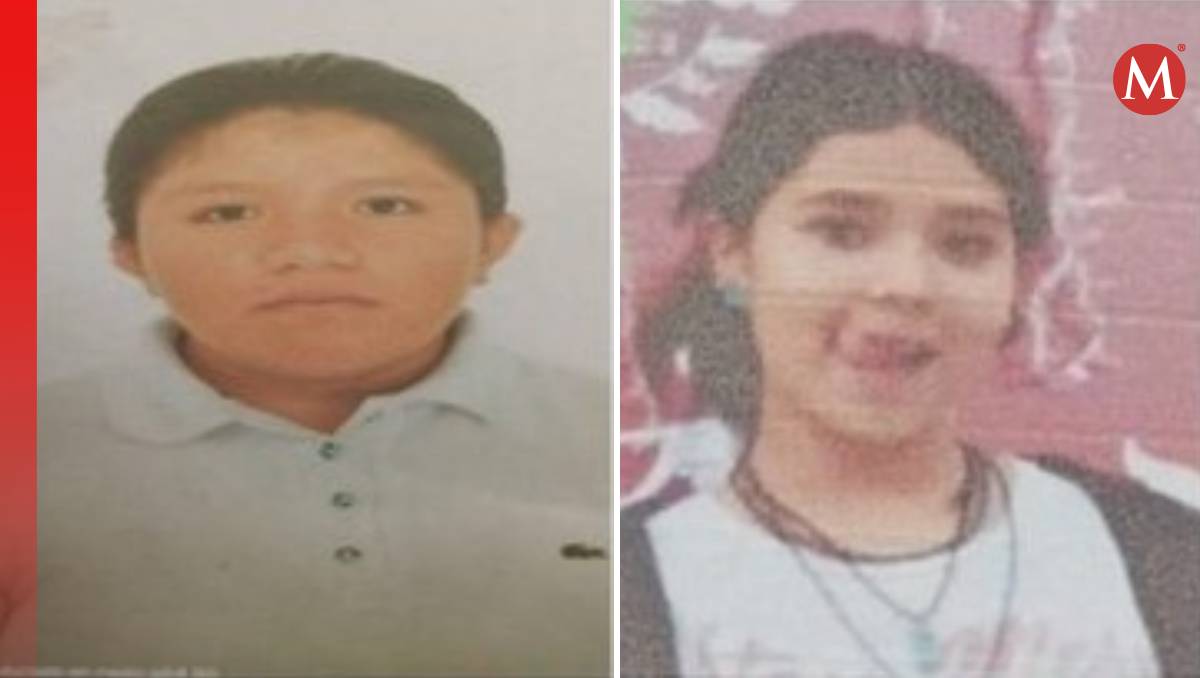 Mariana y Saraí desaparecieron en Nezahualcóyotl y Tecámac, respectivamente. Foto: (Especial)