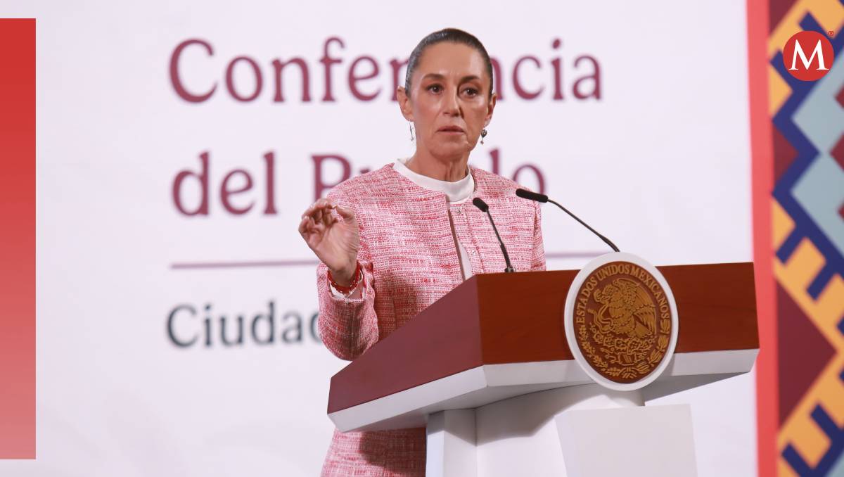 La presidenta de México aseguró que México y EU colaboran en la lucha contra las drogas (Juan Carlos Bautista)