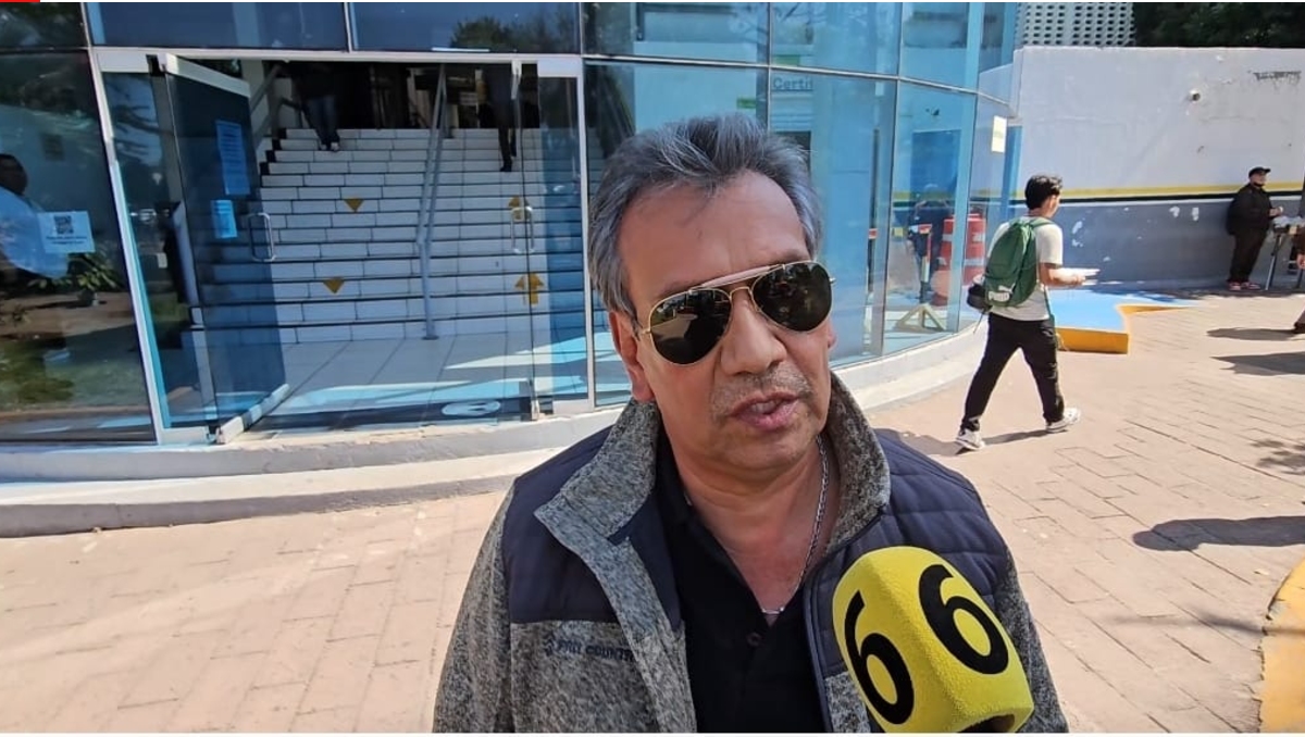 Ricardo Aguayo, representante de los trabajadores del transporte en Jalisco (Foto: Roberto Hurtado)