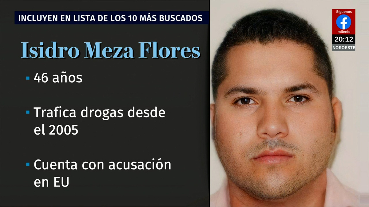 El 'Chapo' Isidro, incluido entre los 10 más buscados por el FBI por narcotráfico