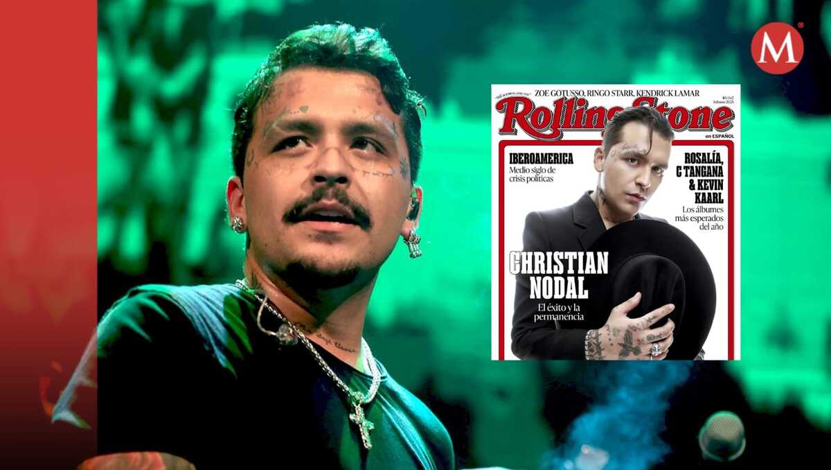 Christian Nodal aparece en portada de Rolling Stone