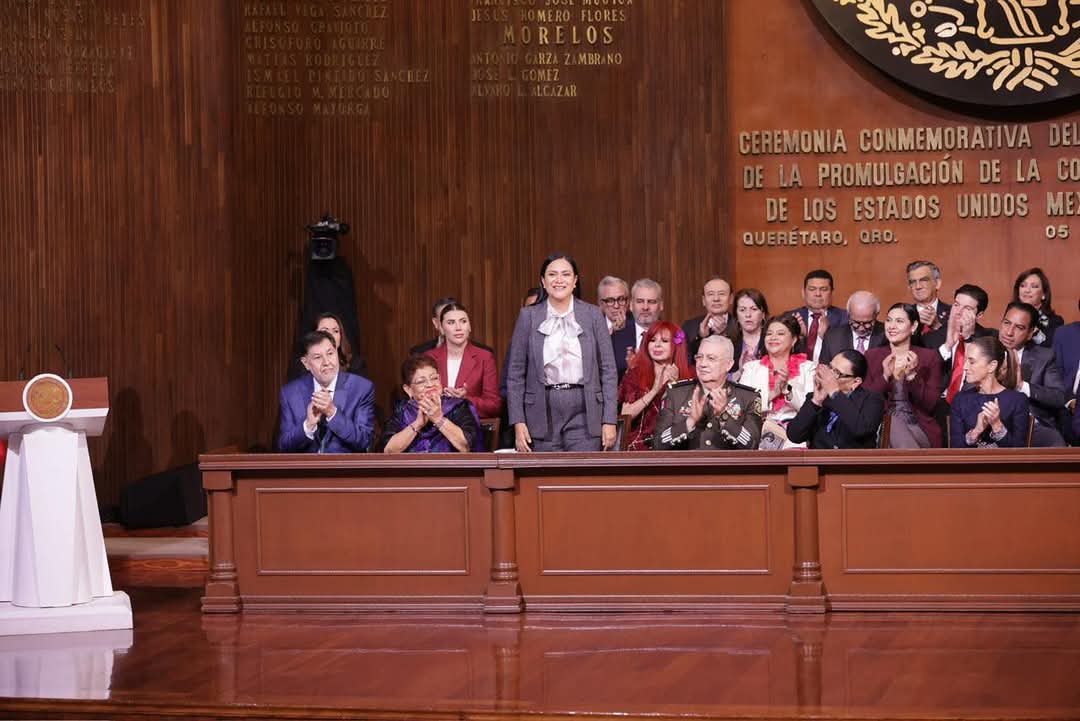 El evento por el aniversario de la Constitución se llevó a cabo en Querétaro. | Especial