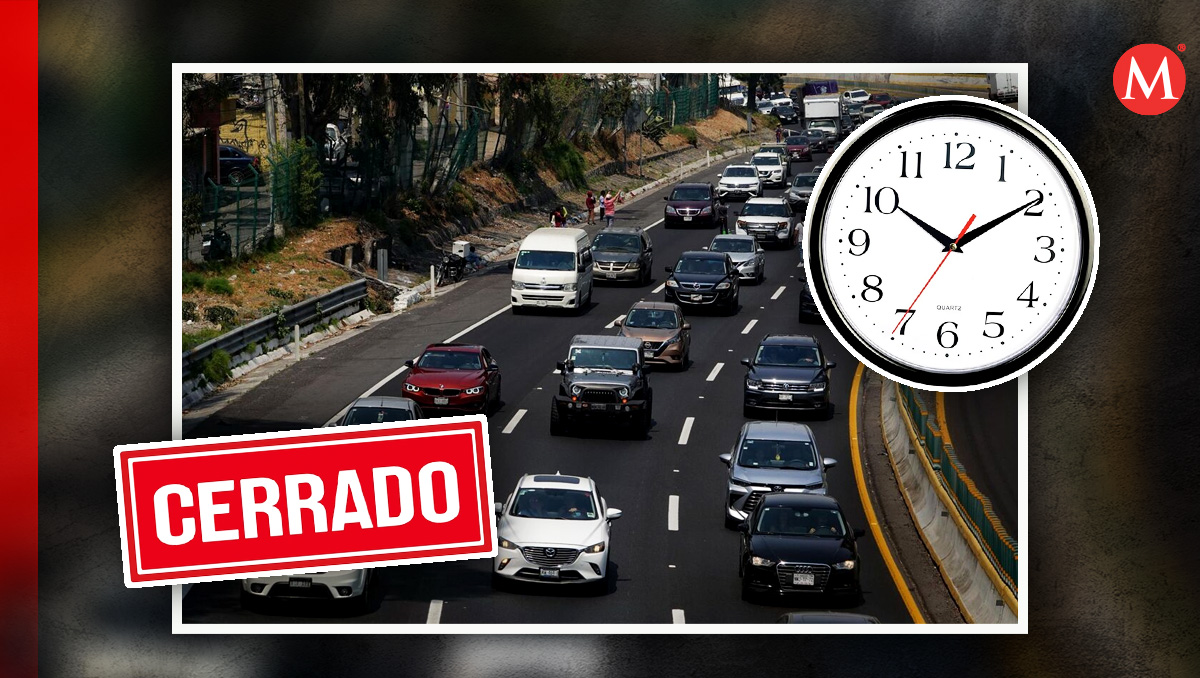 El organismo recomienda manejar con precaución y disminuir la velocidad antes de llegar a la zona en reparación. | Especial (Cuartoscuro)