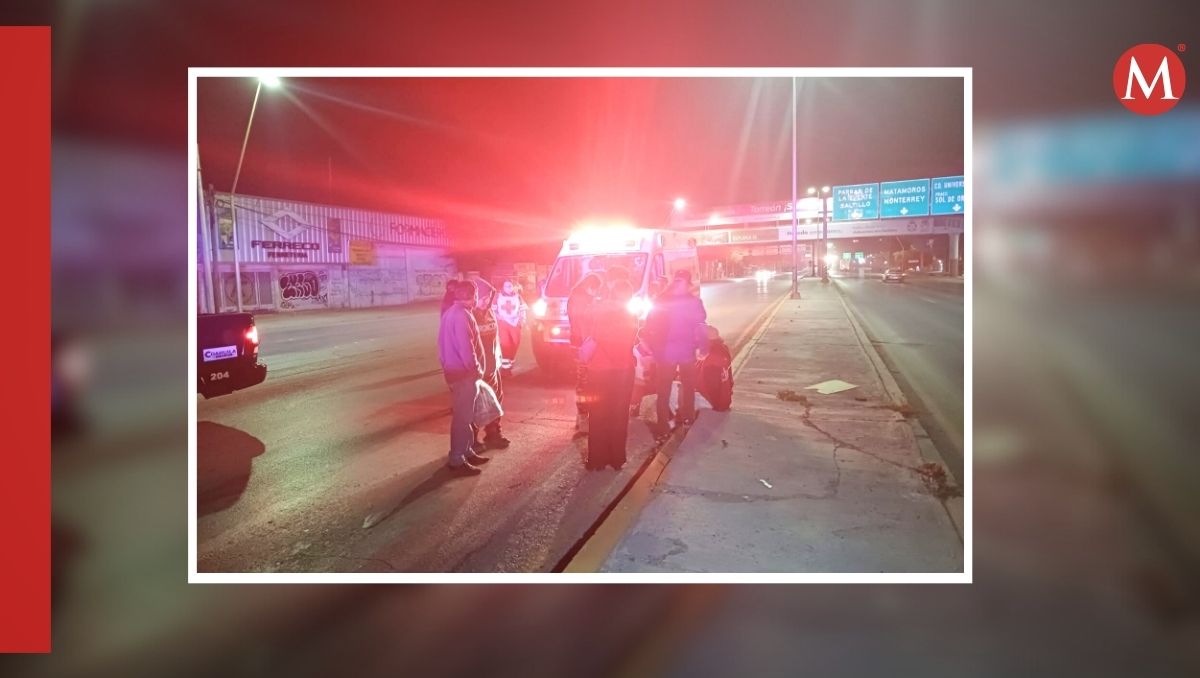 La persecución culminó en la curva del desnivel que conecta la carretera Torreón-Matamoros con la carretera a Mieleras. | Especial