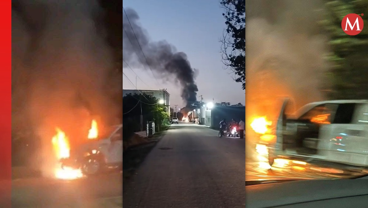 Violencia en Villahermosa: asesinan a policías y queman vehículos | Especial
