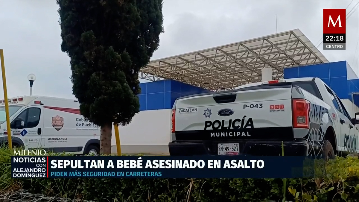 Bebé de 9 meses muere por disparo en Puebla durante intento de asalto