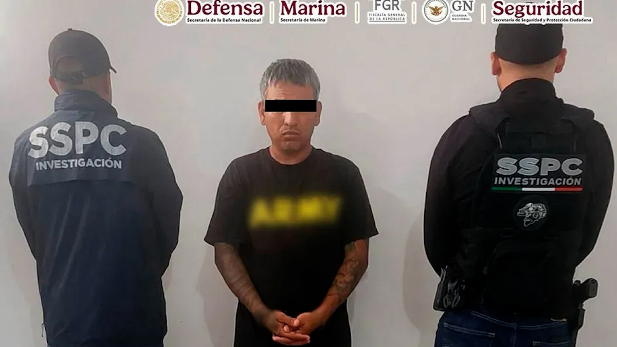 Detienen a 'El Gato', presunto integrante de 'Los Jordan', banda ligada a 'Los Chapitos'