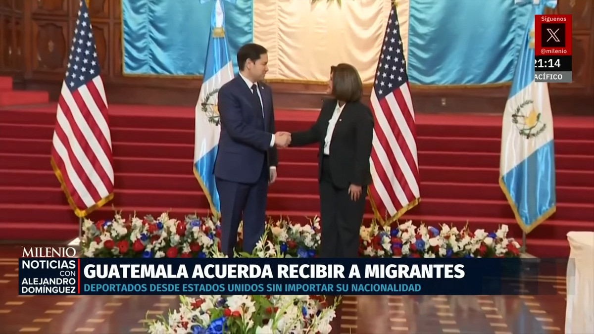 EU enviará migrantes deportados a Guatemala tras visita de Marco Rubio