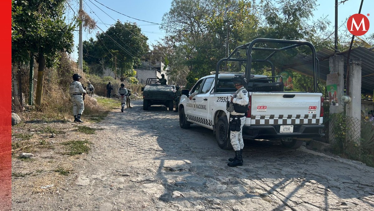 La Guardia Nacional ayudó a resguardar el perímetro. (Especial)