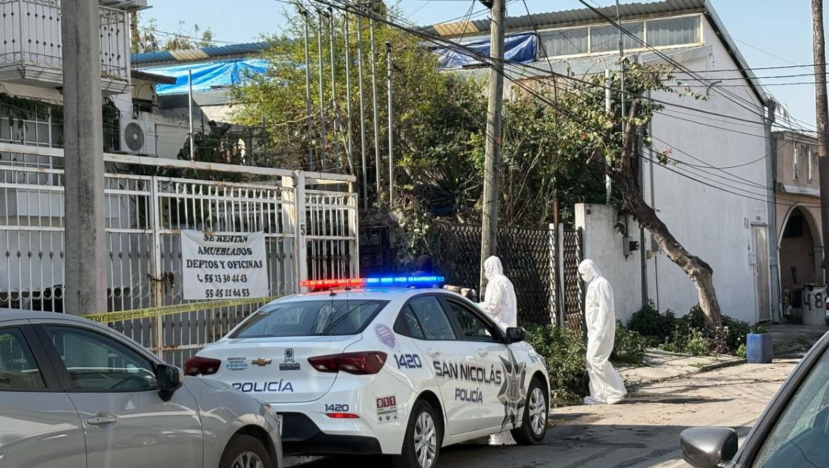 Al inmueble arribaron elementos de la Policía de San Nicolás, Servicios Periciales y SEMEFO | Ángel Mercado