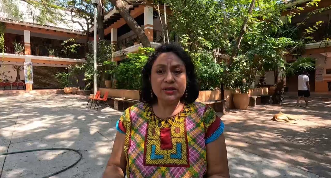 Irma Pineda Santiago, poeta originaria de Juchitán, Oaxaca. | Especial