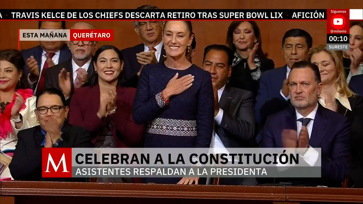 Querétaro celebra el 108 aniversario de la Constitución con evento solemne
