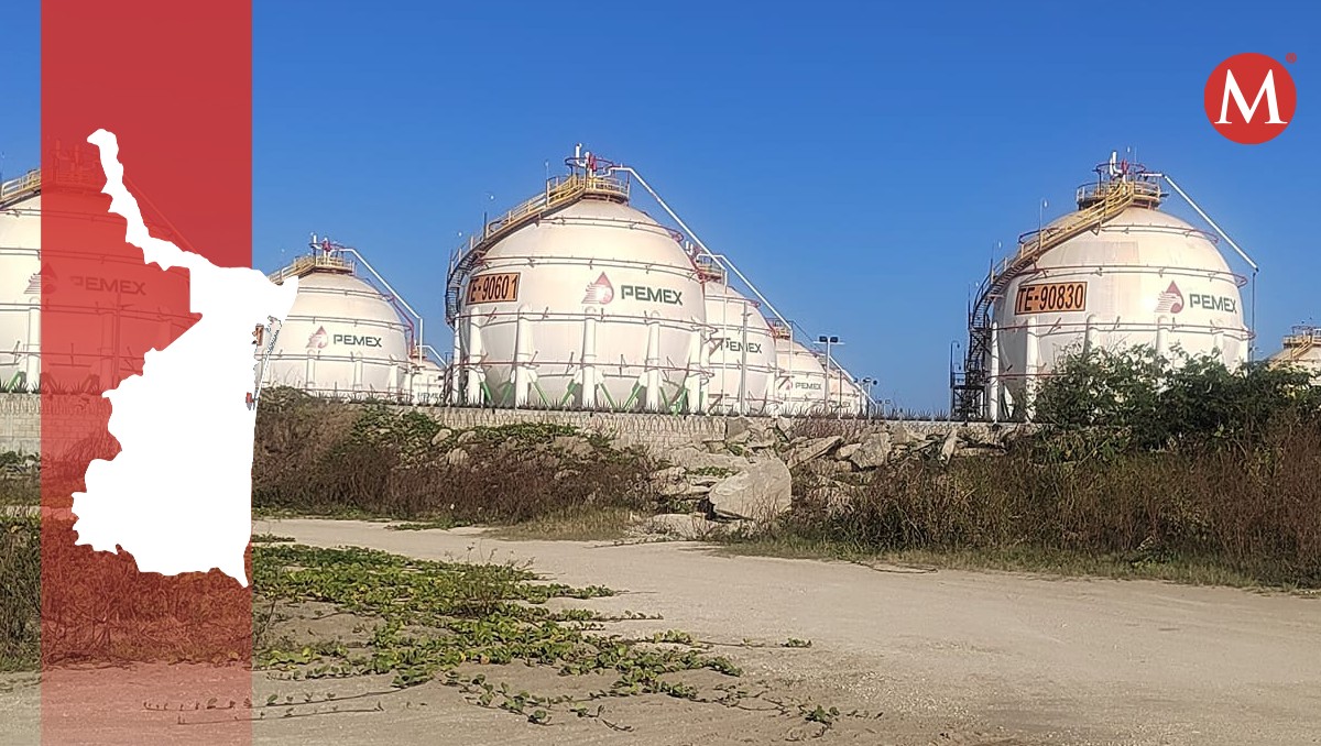 Tamaulipas presentó una baja en la producción de gas natural.