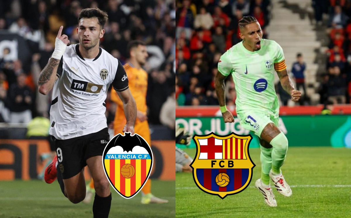 Valencia vs Barcelona: ¿Dónde y a qué hora VER partido HOY de la Copa del Rey 2025? (EFE/Reuters)