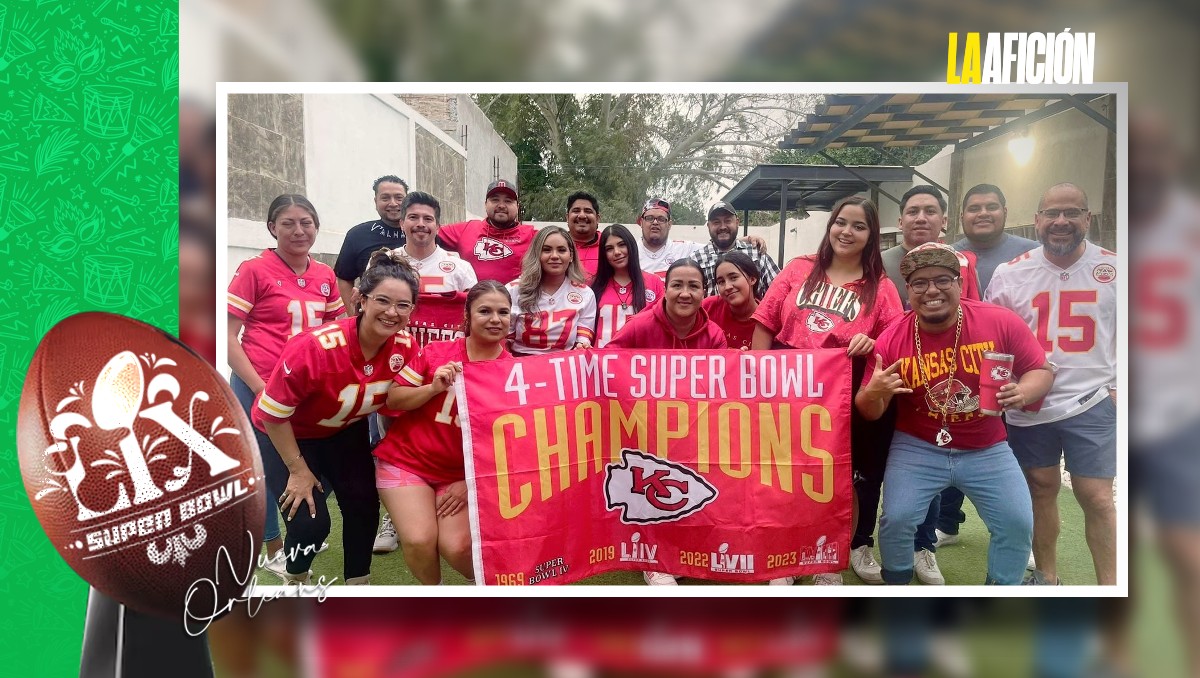 Aficionados de los Chiefs en La Laguna listos para el Súper Bowl. | Especial