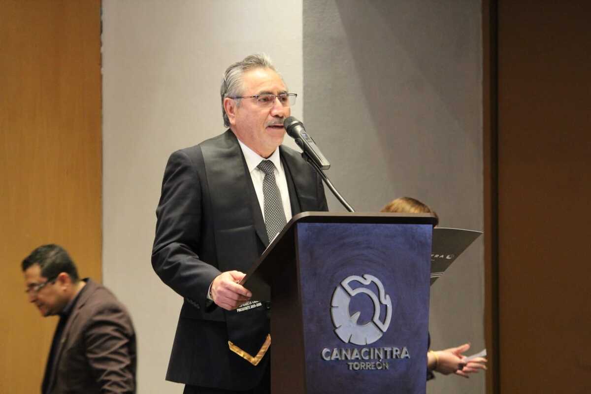 El nuevo comité directivo a partir de ahora estará encabezado por Pablo García Chacón, como presidente de la Canacintra Torreón. | Verónica Rivera