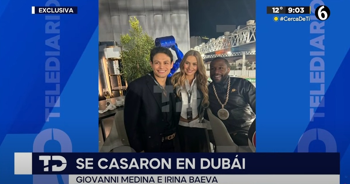 Irina Baeva y Giovanni Medina se habrían casado en Dubai | ESPECIAL