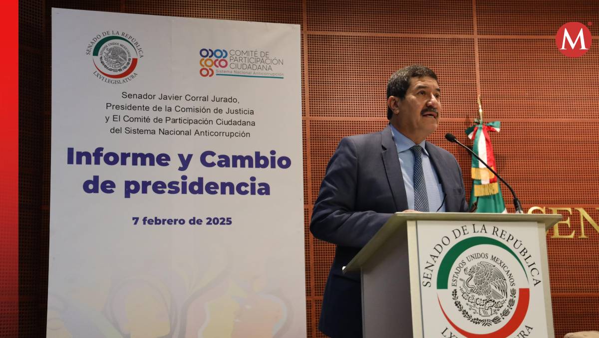 Javier Corral Jurado, el presidente de la Comisión de Justicia del Senado. | Foto: @Javier_Corral