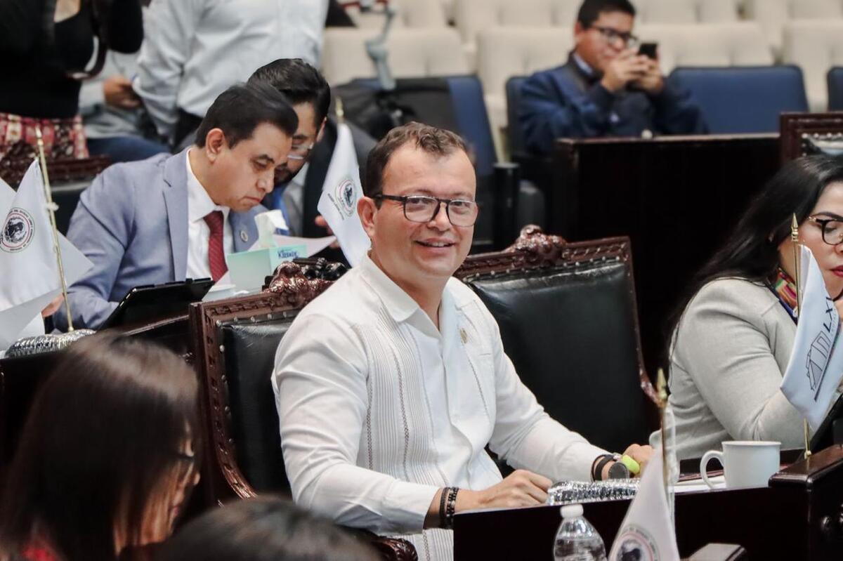 Julián Nochebuena, diputado local de Morena.