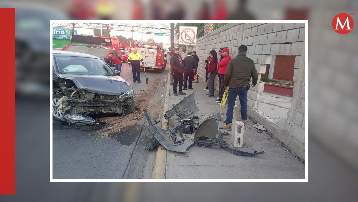 El incidente ocurrió en el bulevar Francisco Sarabia frente al número 79 de la colonia Miguel de la Madrid. | Especial