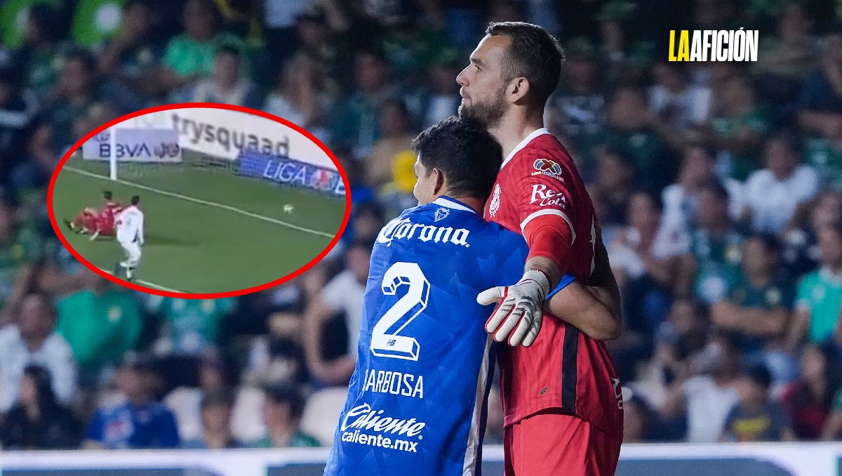 Pau López comete error en su debut con Toluca contra León (Imago7)