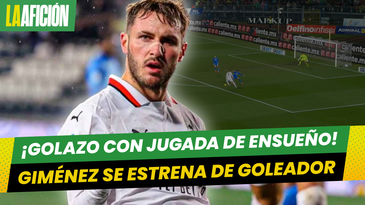 Santiago Giménez se estrena como goleador del Milan en triunfo en la Serie A