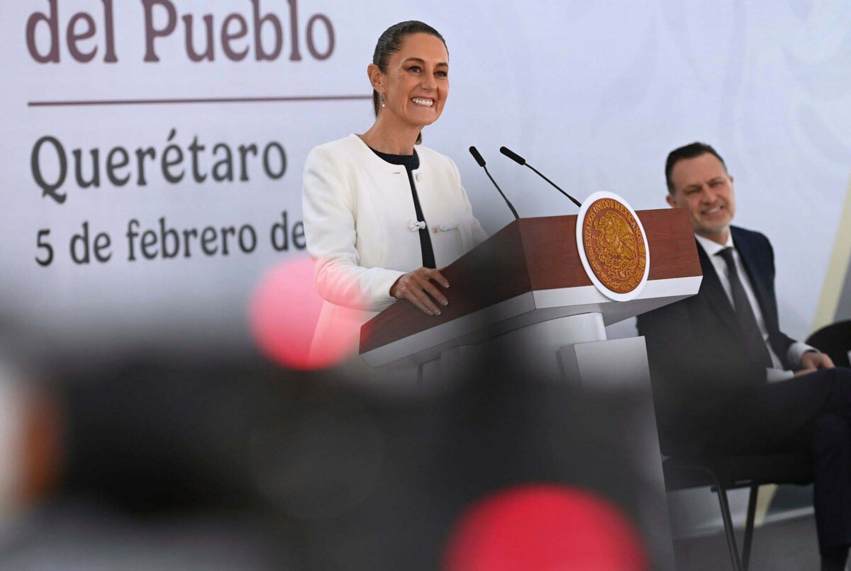 Sheinbaum elogia a Kuri: “Querétaro tiene un buen gobernador”
