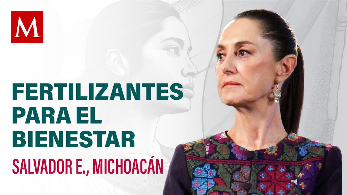 Sheinbaum inicia el Programa Nacional de Fertilizantes en Salvador Escalante, Michoacán