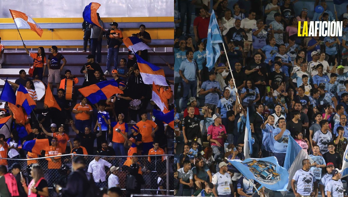 Aficionados de Correcaminos y la Jaiba Brava.