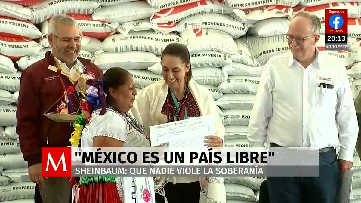 Claudia Sheinbaum defiende la soberanía de México ante políticas migratorias