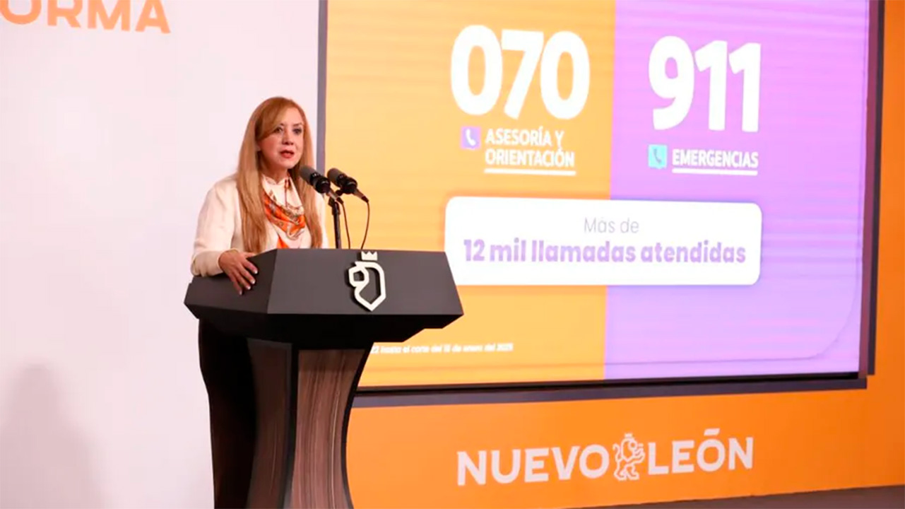 Gobierno de Nuevo León anuncia baja en la violencia hacia las mujeres