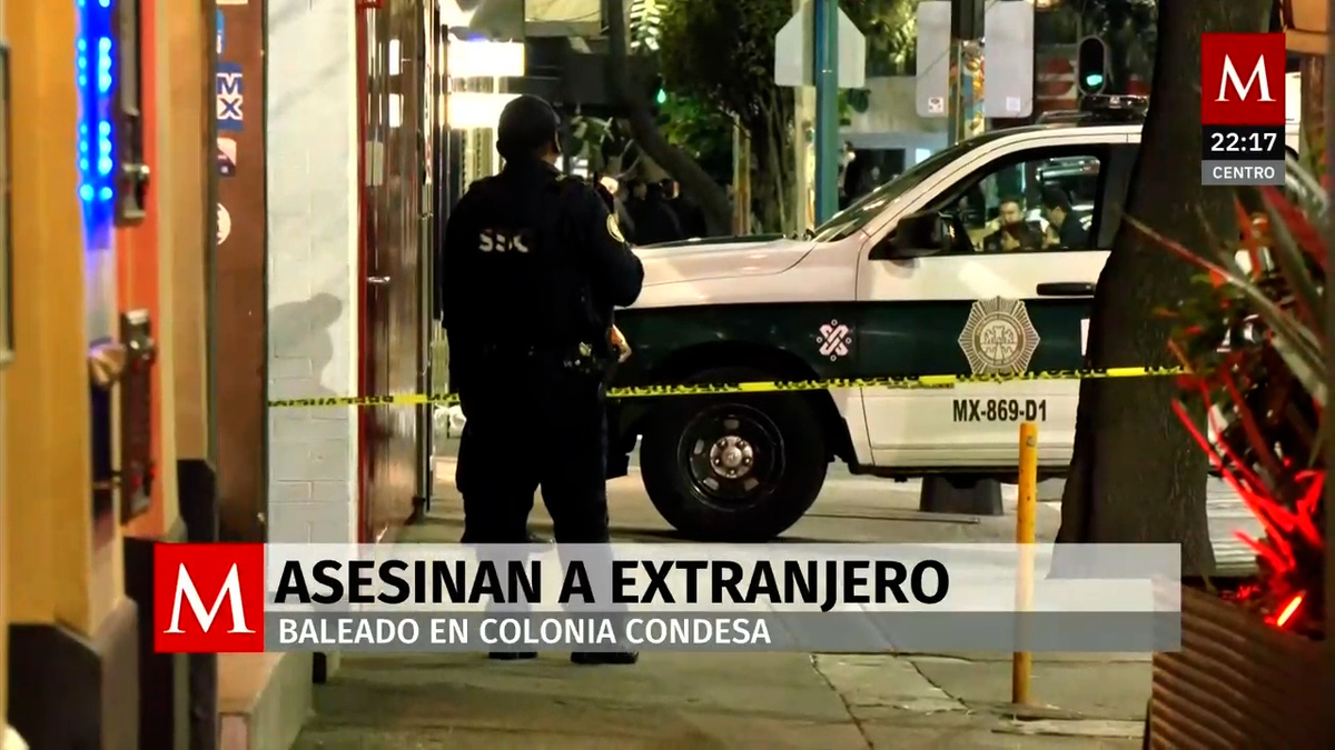 Operativo en CdMx para capturar a responsables del asesinato en la Condesa