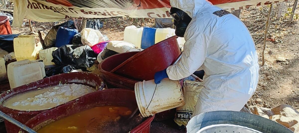 Operativo en Sinaloa de Semar.