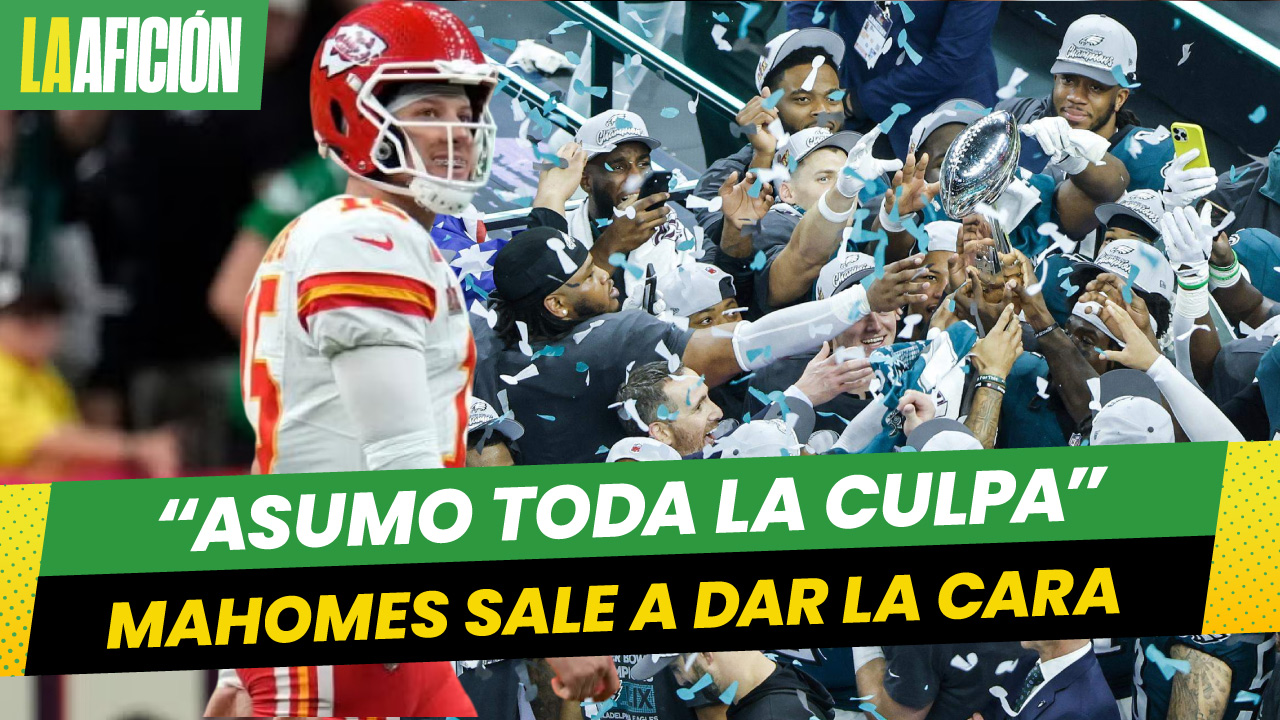 "Asumo la culpa": Patrick Mahomes tras derrota de Chiefs en el Super Bowl