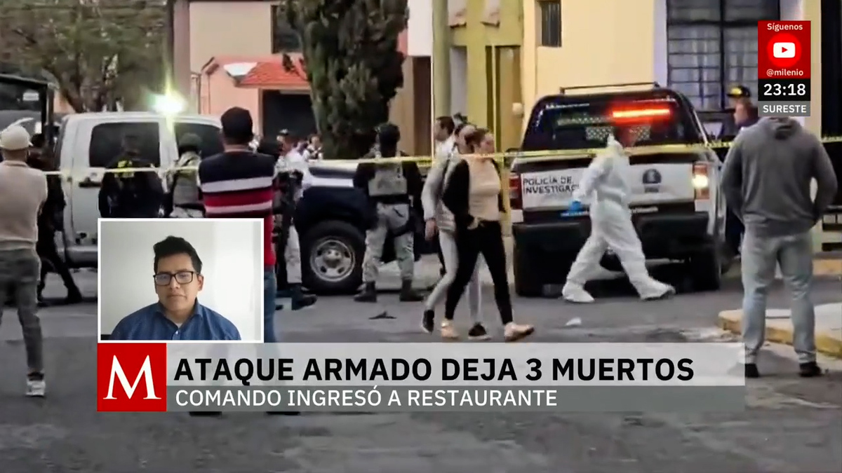 Ataque armado en restaurante de Michoacán deja 3 muertos