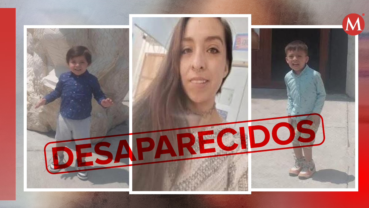 Giselle Rubí desapareció junto a sus dos hijos en Puebla | Especial/ Diseño: Antonio Texta
