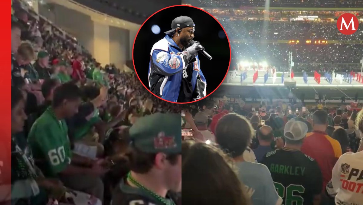 Graban público en silencio en show de Kendrick Lamar en Super Bowl LIX