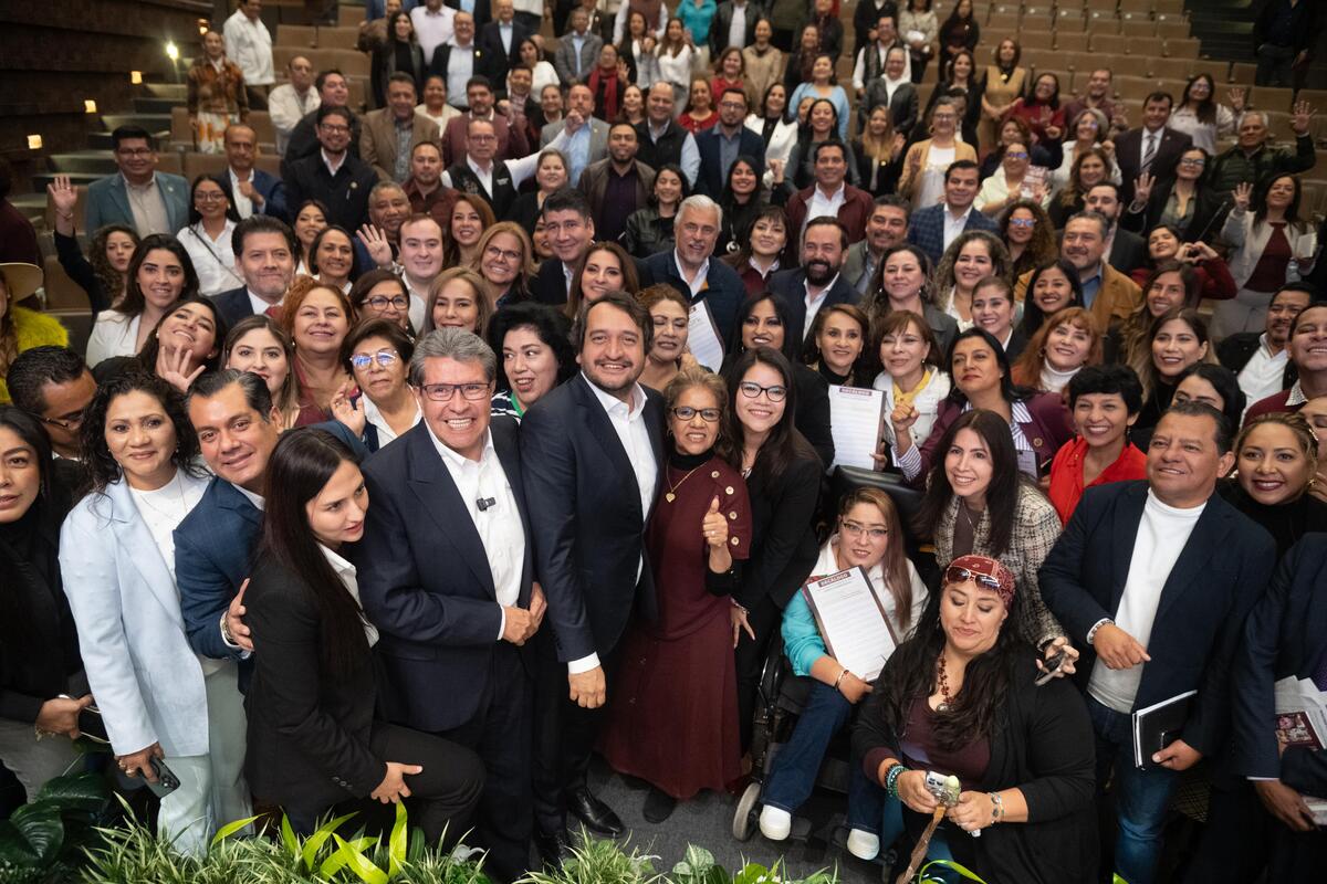 Morena refuerza unidad para afiliar a 10 millones de personas. | Foto: Especial