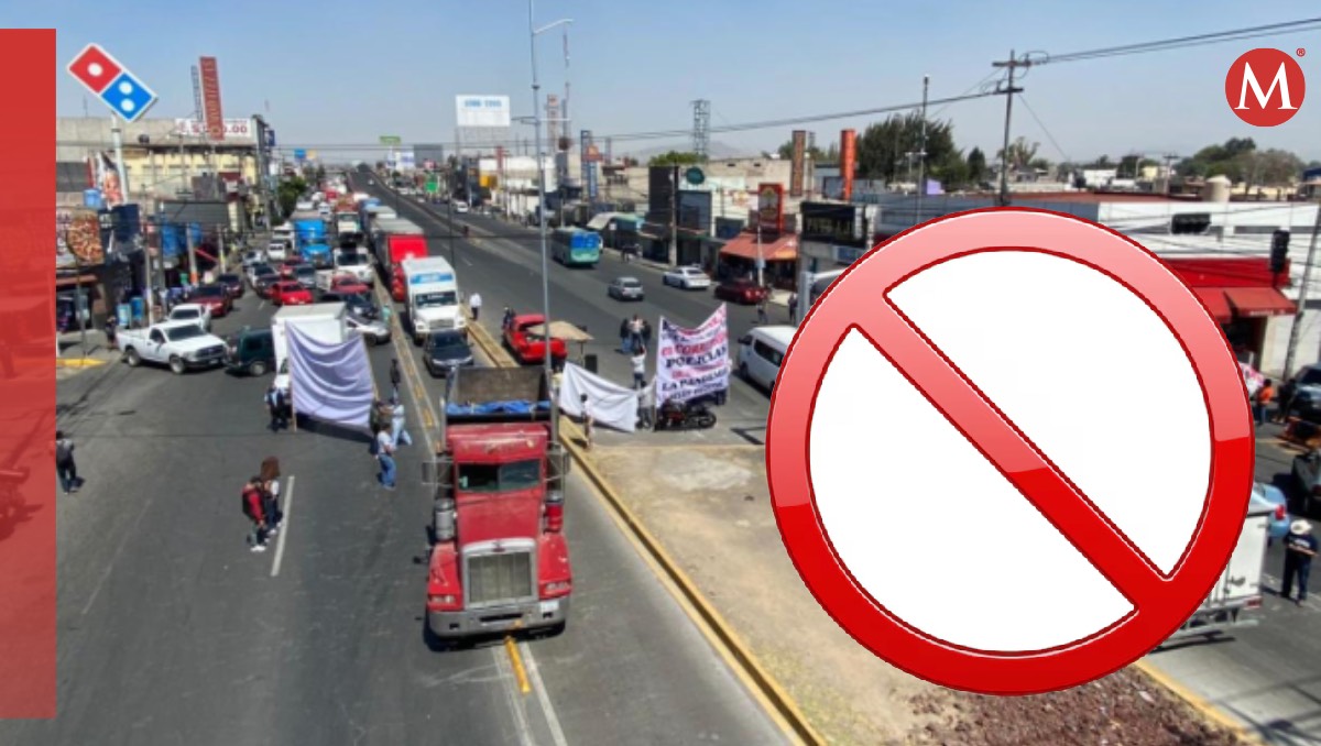 Por esta razón hay bloqueo en Ecatepec hoy 10 de febrero