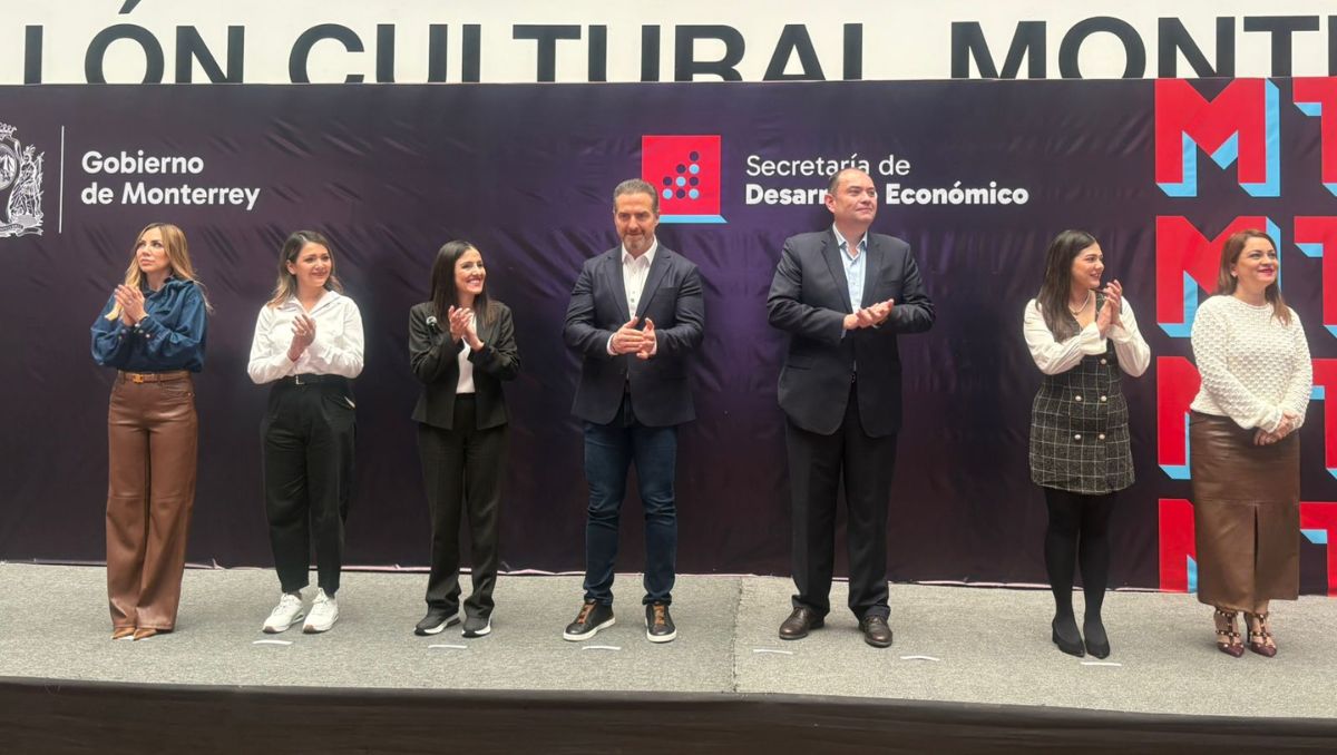 Adrián de la Garza Santos, alcalde de Monterrey. Sandra González