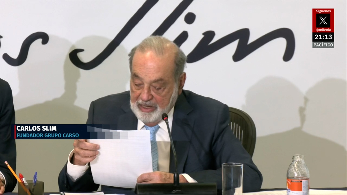 Carlos Slim rechaza aranceles de Trump al acero y aluminio