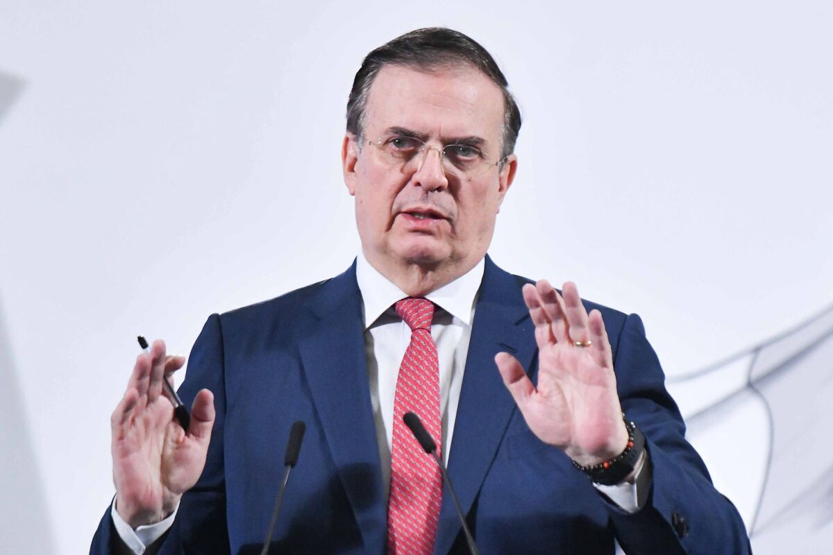 El secretario de Economía, Marcelo Ebrard.