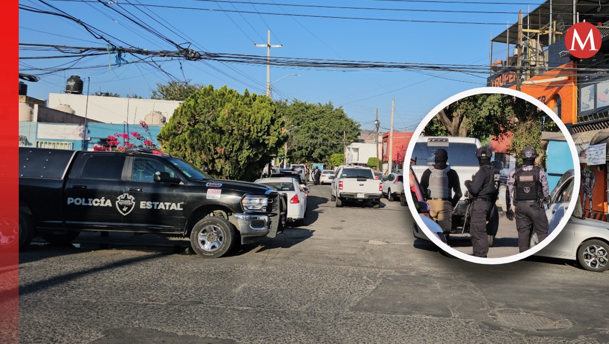 Elementos estatales llegaron a la colonia Colli Primavera de Zapopan (Fotos: Juan Carlos Munguía | Diseño: Milenio)