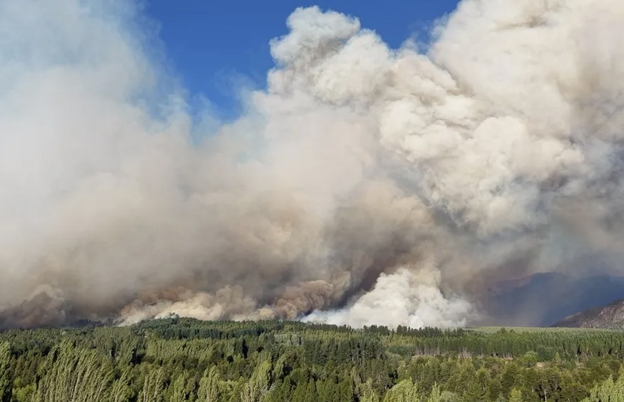 Incendios forestales se encuentran activos en Argentina. (Foto: EFE)