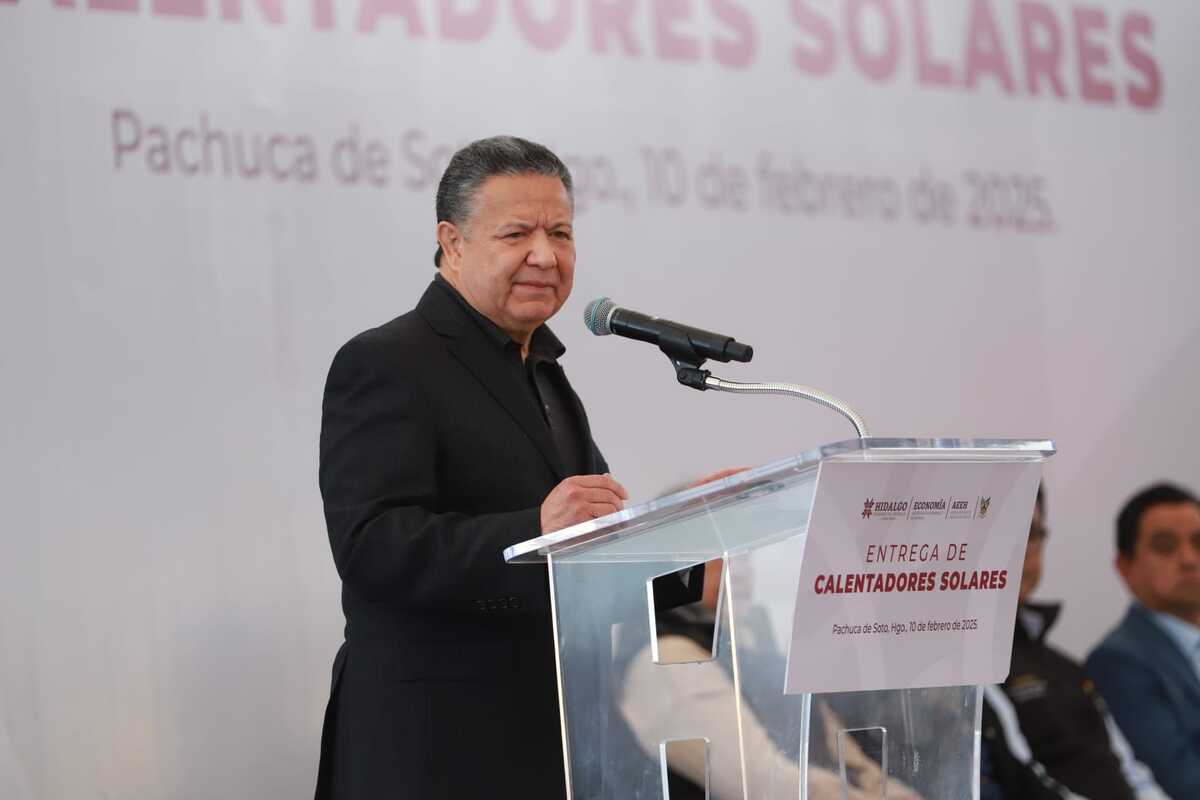 Julio Menchaca sobre actos violentos suscitados en Hidalgo. (Jorge Sánchez)