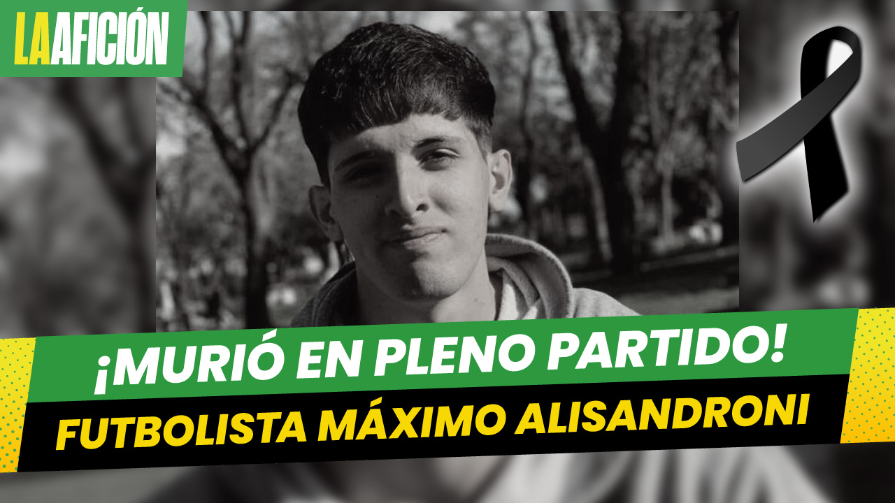 Muere futbolista de 20 años tras desplomarse en pleno partido: "Sufrió una descompensación"