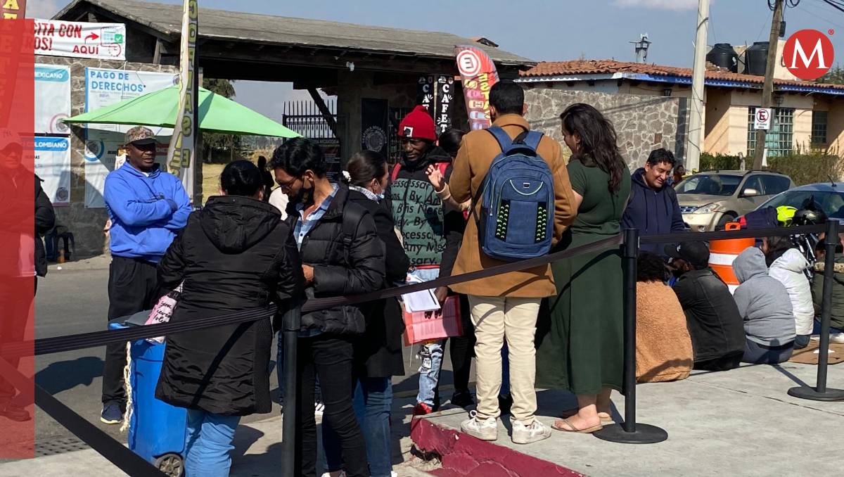 Personas han encontrado en la Oficina Regional de Migración en Toluca alternativas para agilizar refugio en México. | Monserrat Mata
