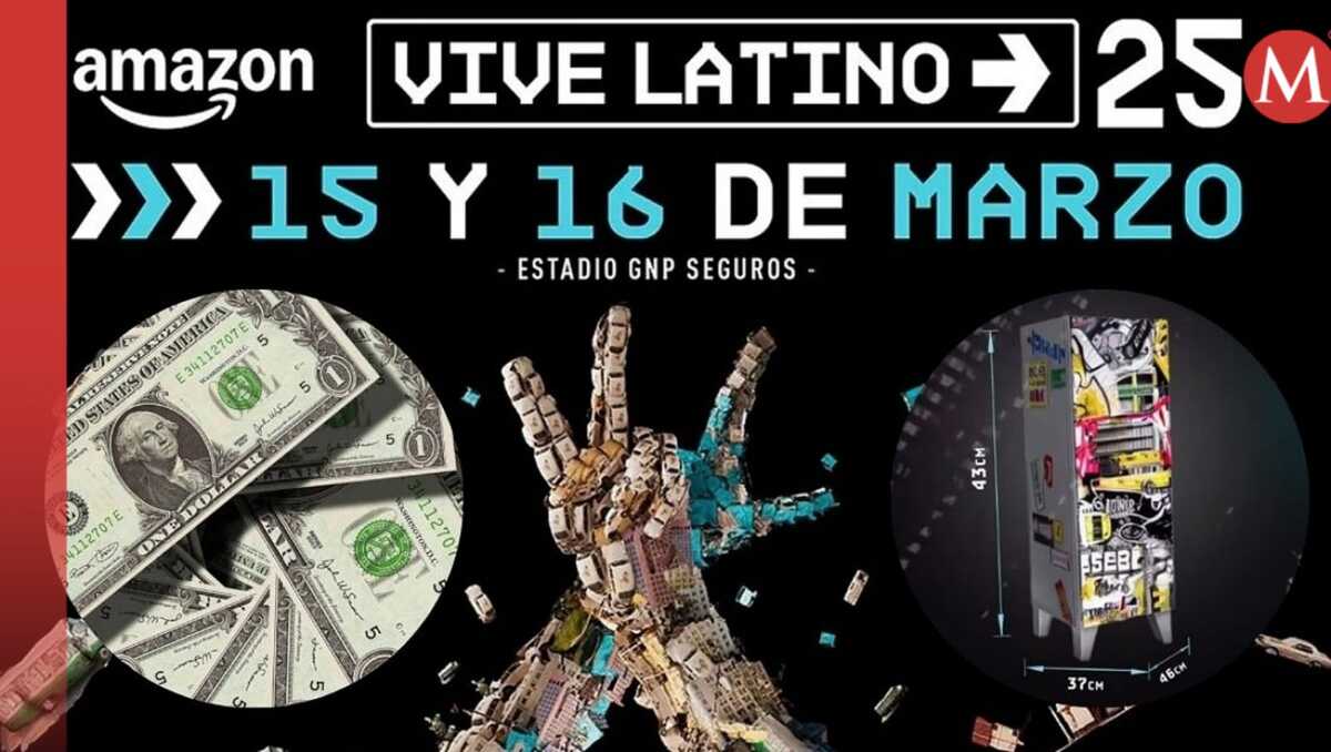 Precios de los lookers en el Vive Latino