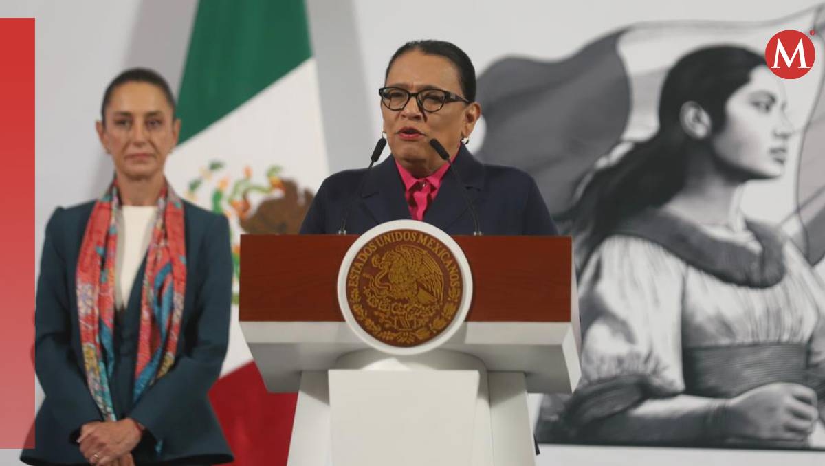 La titular de la Secretaría de Gobernación presentó los avances de la estrategia contra el desarme (Jorge Carballo)