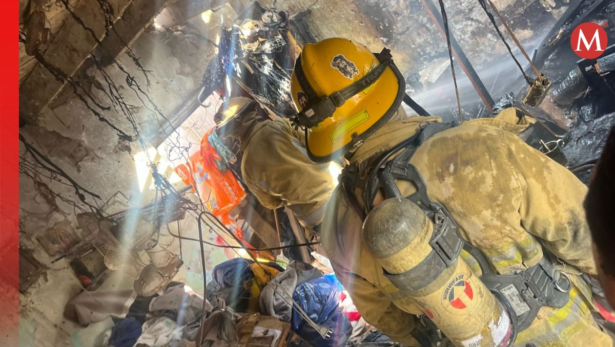 Bomberos de Francisco I. MAdero apoyaron en sofocar el fuego (Especial)